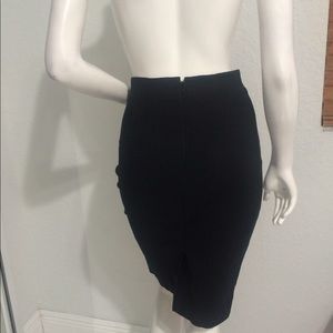 Banana Republic Skirt Black Strech size 0